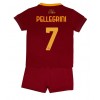 AS Roma Lorenzo Pellegrini #7 Hjemmedraktsett Barn 2022-23 Kortermet (+ korte bukser)